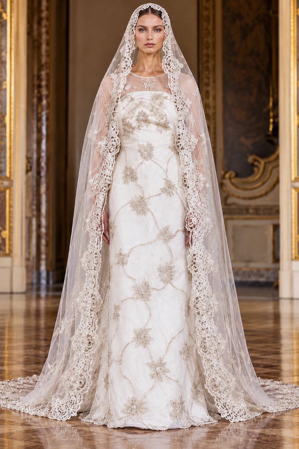 The Royal Lace Bridal Gown