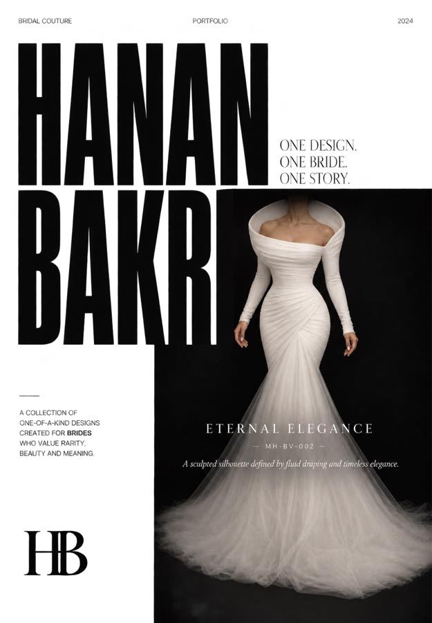 Maison Hanan Bakri — signature bridal look