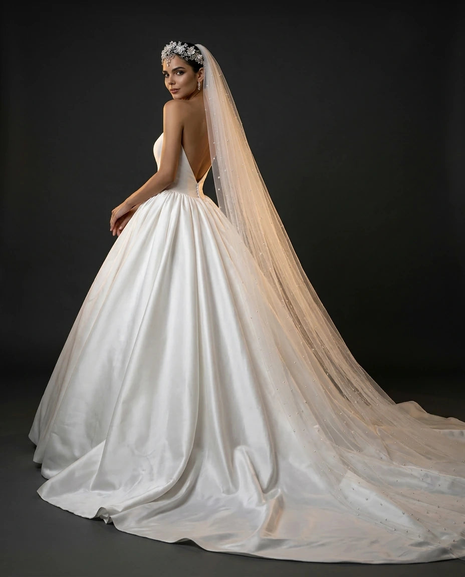 Palazzo Visconti Bridal Ballgown by Maison Hanan