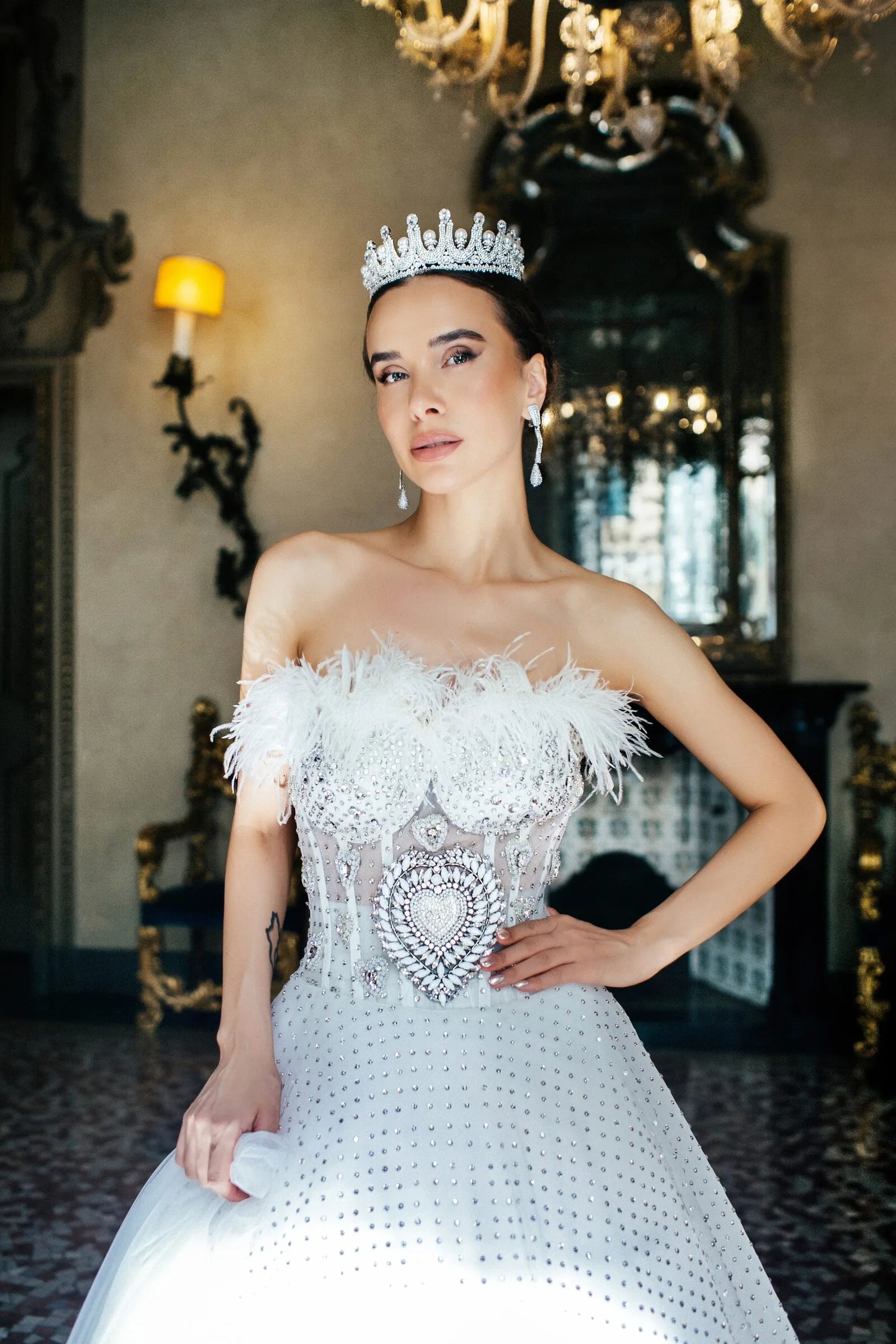 Diamond Heart by Maison Hanan, view 2