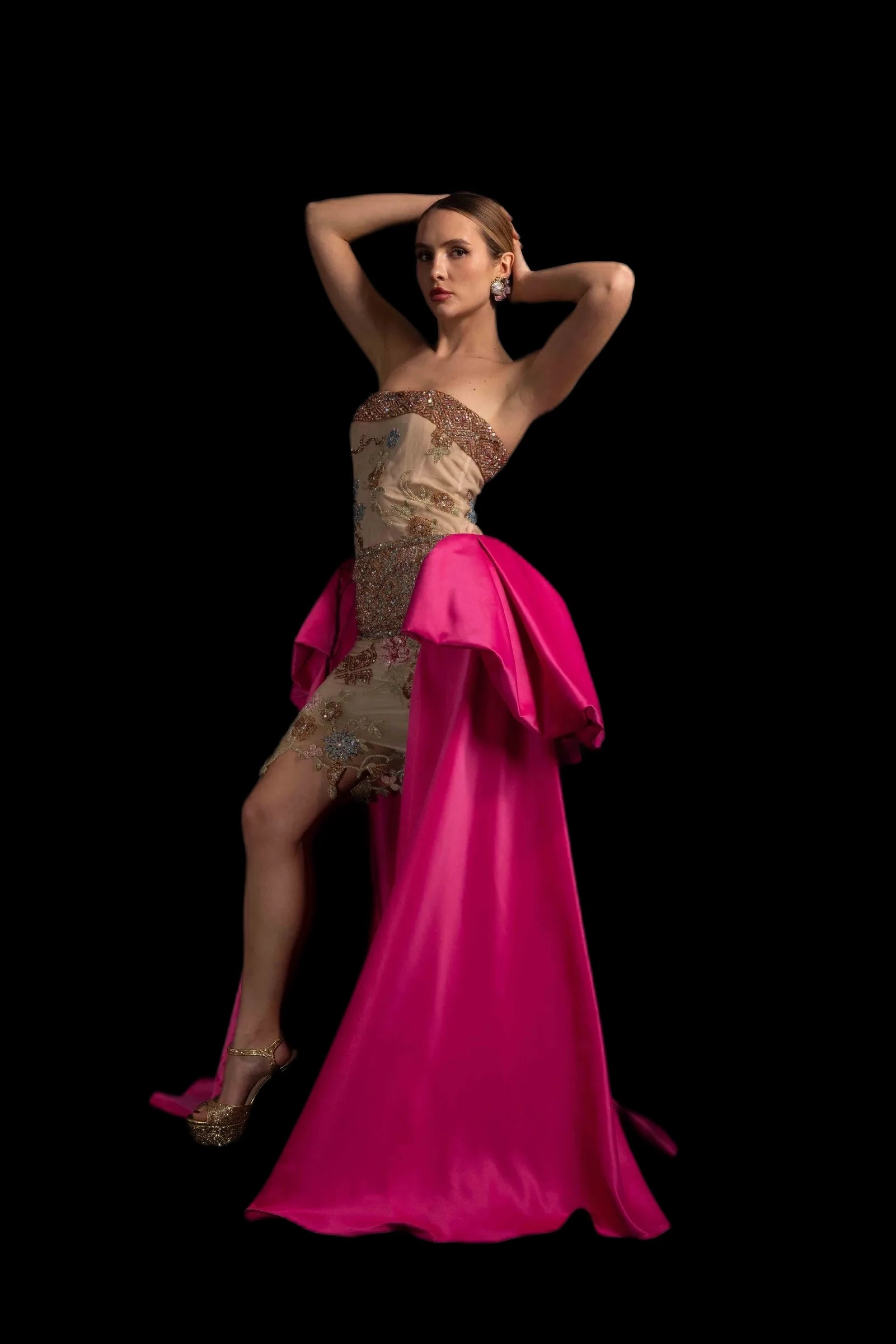 Fuchsia Blossom by Maison Hanan, view 5